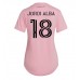 Inter Miami Jordi Alba #18 Dámské Domácí Dres 2023-24 Krátkým Rukávem